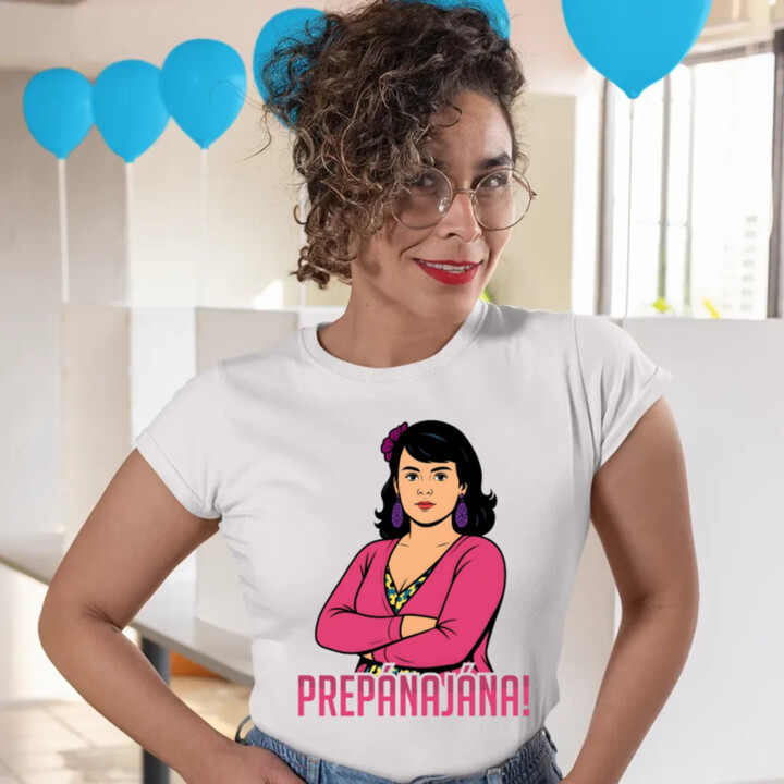 Prepánajána! - pre fanúšikov seriálu Horná Dolná - dámske tričko s potlačou