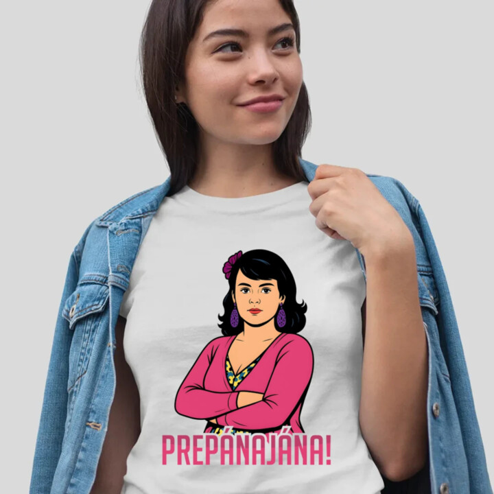 Prepánajána! - pre fanúšikov seriálu Horná Dolná - dámske tričko s potlačou