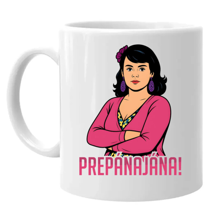 Prepánajána! - pre fanúšikov seriálu Horná Dolná - keramický hrnček s potlačou