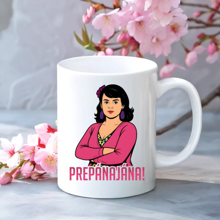 Prepánajána! - pre fanúšikov seriálu Horná Dolná - keramický hrnček s potlačou