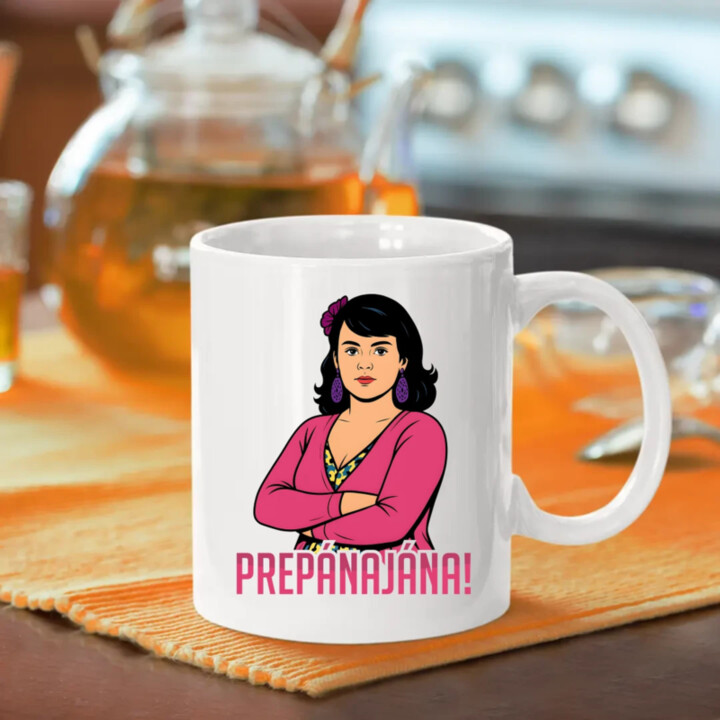 Prepánajána! - pre fanúšikov seriálu Horná Dolná - keramický hrnček s potlačou