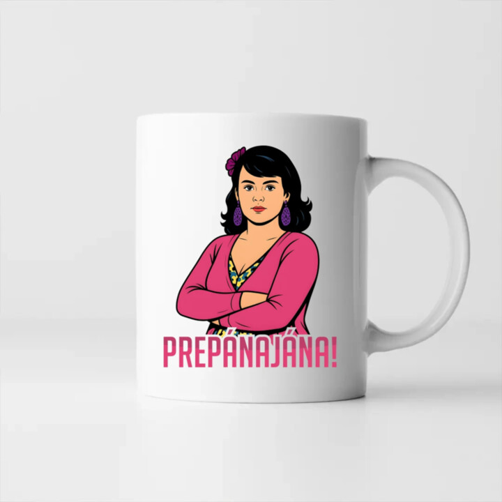 Prepánajána! - pre fanúšikov seriálu Horná Dolná - keramický hrnček s potlačou