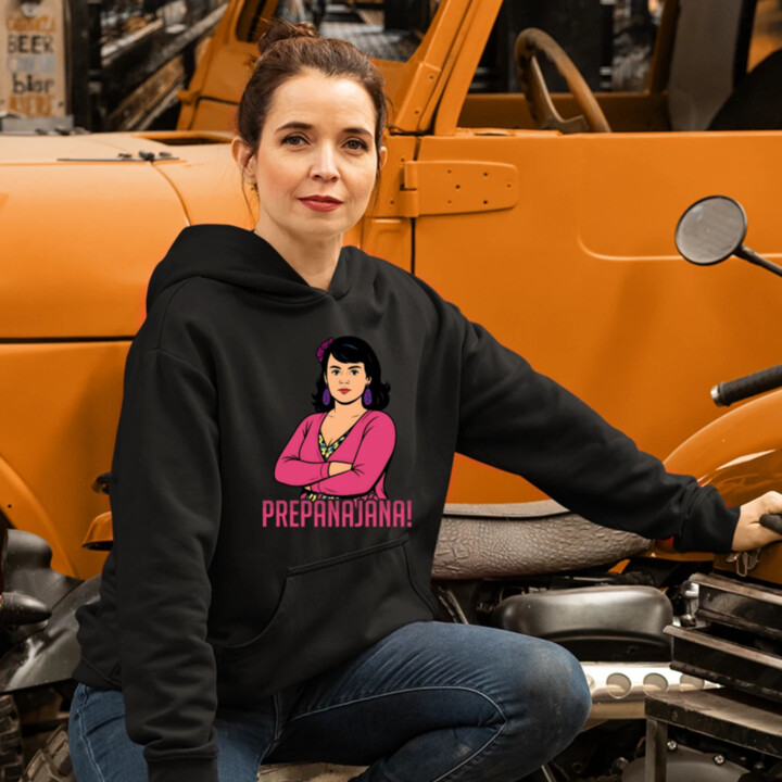Prepánajána! - pre fanúšikov seriálu Horná Dolná  - dámska mikina s potlačou