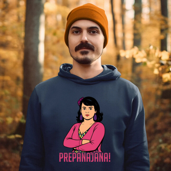 Prepánajána! - pre fanúšikov seriálu Horná Dolná  - pánska mikina s potlačou