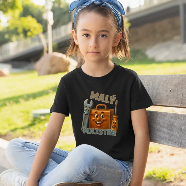 Malý majster - detské tričko s potlačou