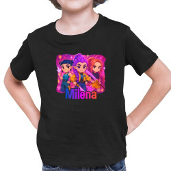 Huntrix s menom - detské tričko s potlačou pre fanúšikov huntrix KPop Demon Hunters - personalizovaný produkt