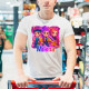 Huntrix s menom - pánske tričko s potlačou pre fanúšikov huntrix KPop Demon Hunters - personalizovaný produkt