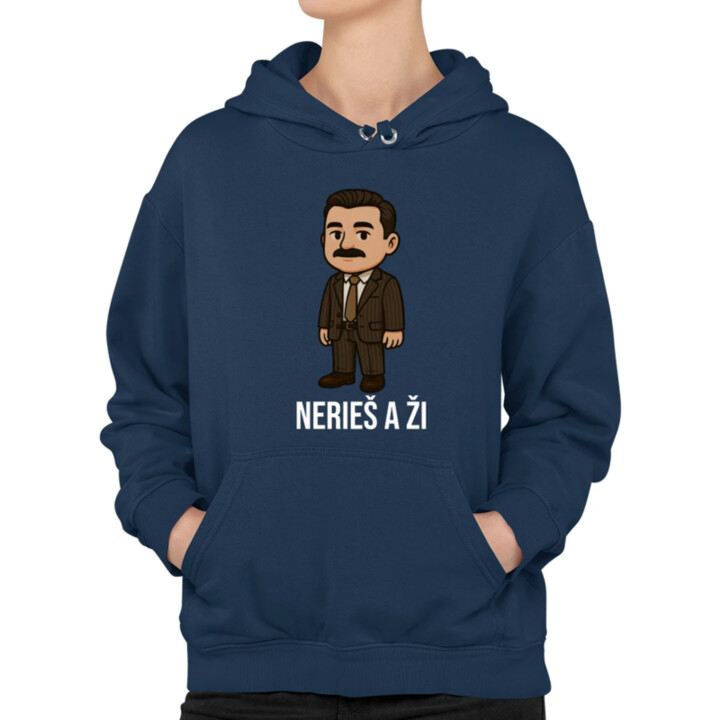 Nerieš a ži  - dámska mikina s potlačou