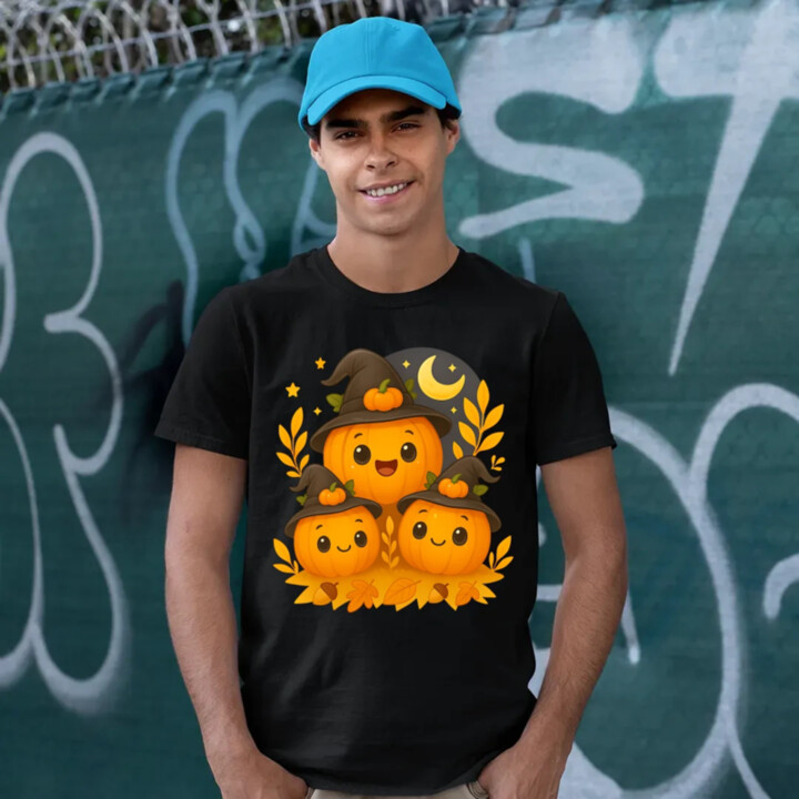 Deň tekvíc - halloween - tekvica - pánske tričko s potlačou