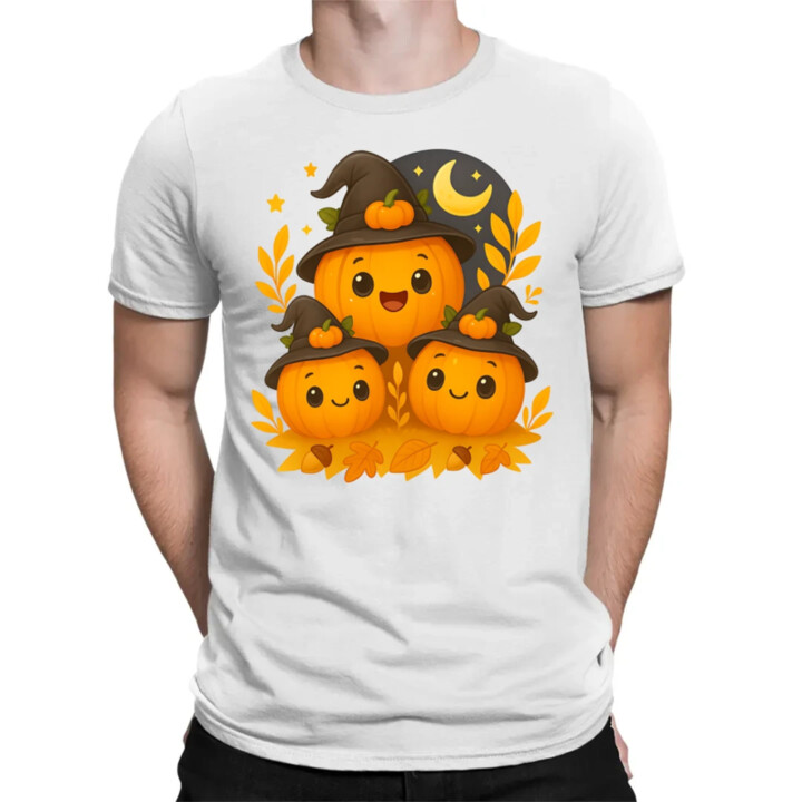 Deň tekvíc - halloween - tekvica - pánske tričko s potlačou