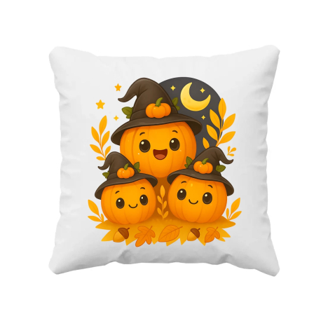 Deň tekvíc - halloween - tekvica - vankúš s potlačou