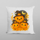 Deň tekvíc - halloween - tekvica - vankúš s potlačou