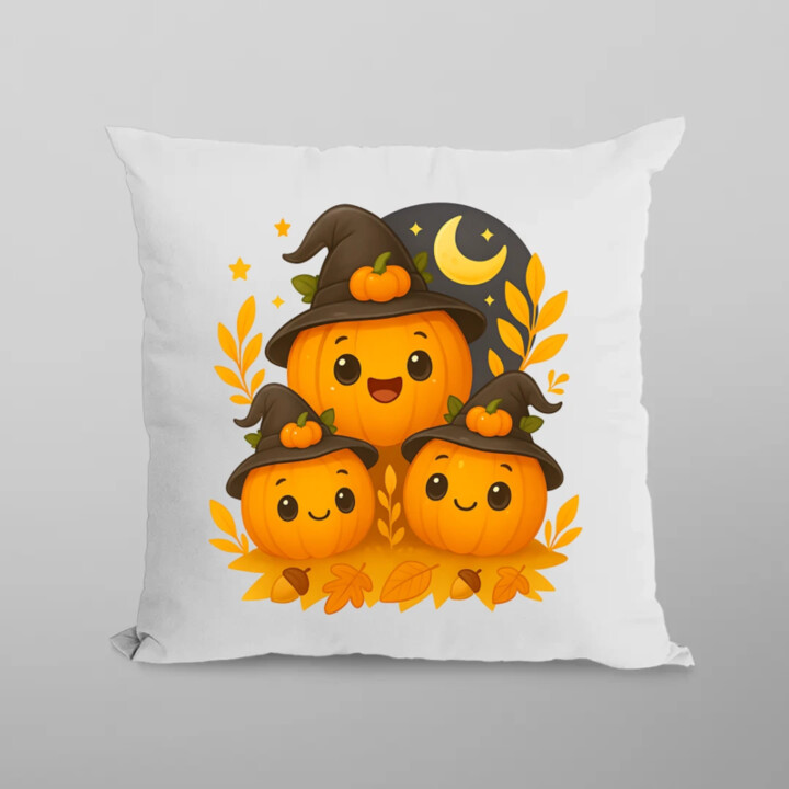 Deň tekvíc - halloween - tekvica - vankúš s potlačou