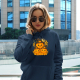 Deň tekvíc - halloween - tekvica  - dámska mikina s potlačou