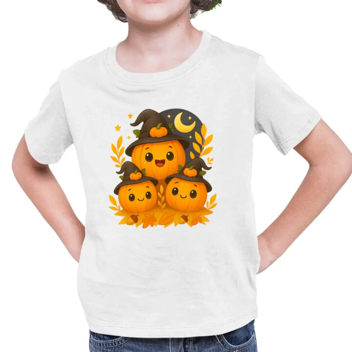Deň tekvíc - halloween - tekvica - detské tričko s potlačou