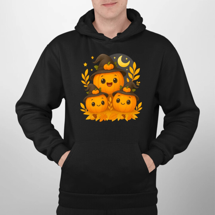 Deň tekvíc - halloween - tekvica  - pánska mikina s potlačou