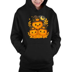 Deň tekvíc - halloween - tekvica - detská mikina s kapucňou