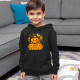 Deň tekvíc - halloween - tekvica - detská mikina s kapucňou