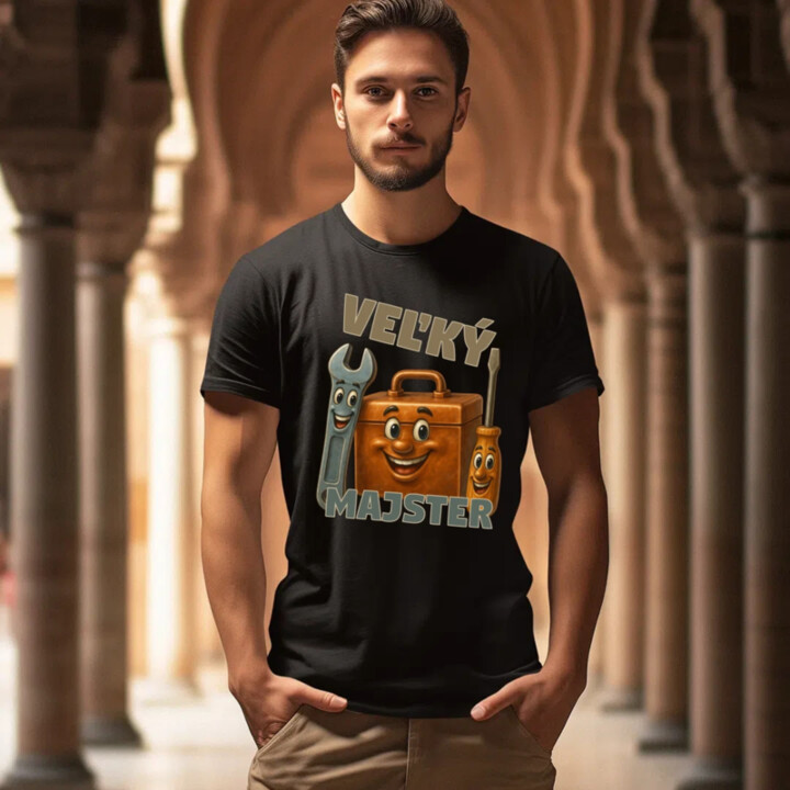 Veľký majster - pánske tričko s potlačou