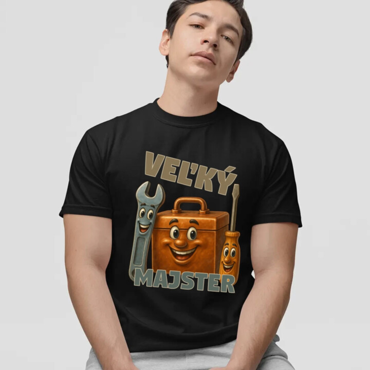 Veľký majster - pánske tričko s potlačou