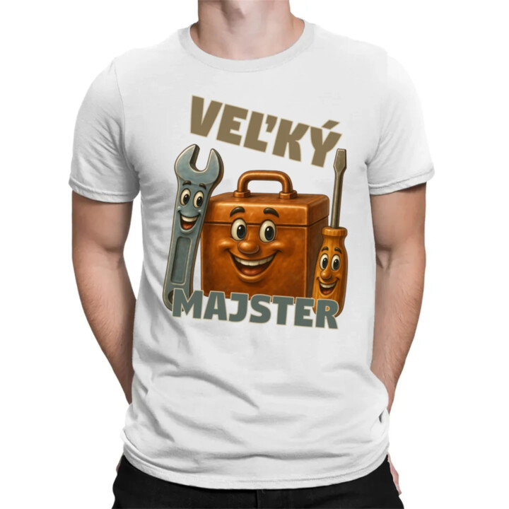 Veľký majster - pánske tričko s potlačou