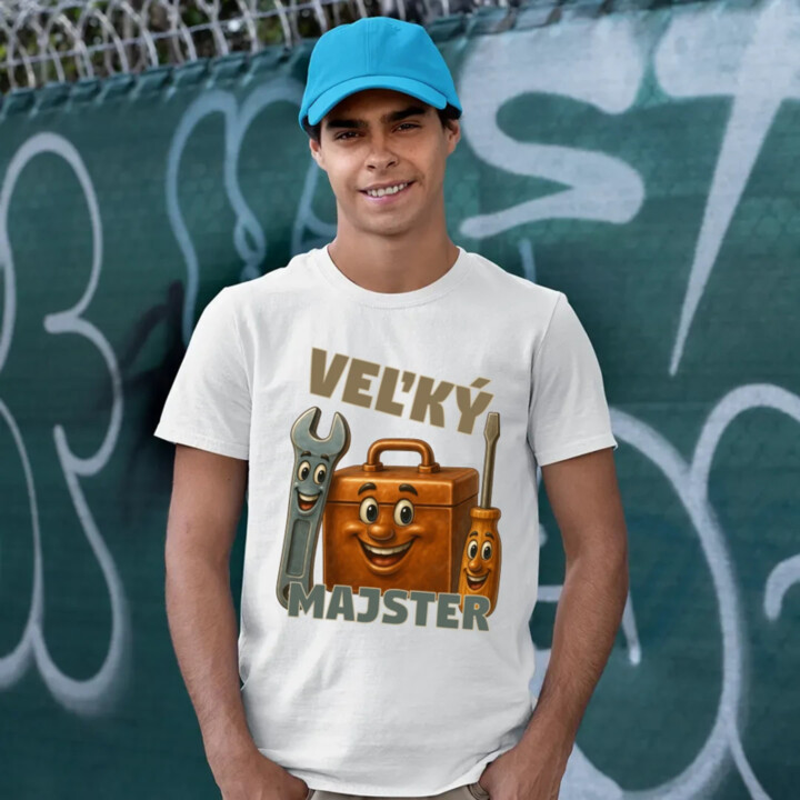 Veľký majster - pánske tričko s potlačou
