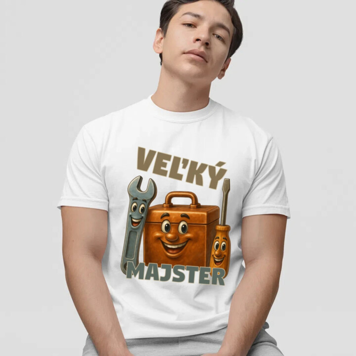 Veľký majster - pánske tričko s potlačou