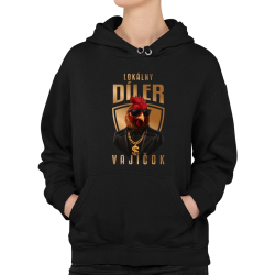 Lokálny díler vajíčok v2  - dámska mikina s potlačou