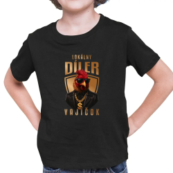 Lokálny díler vajíčok v2 - detské tričko s potlačou