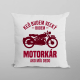 Keď budem veľký, budem motorkár ako môj dedo - vankúš s potlačou
