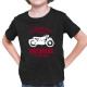 Keď budem veľký, budem motorkár ako môj dedo - detské tričko s potlačou
