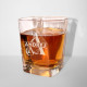 Monogram (meno) - pohár na whisky s gravírovaním - personalizovaný produkt