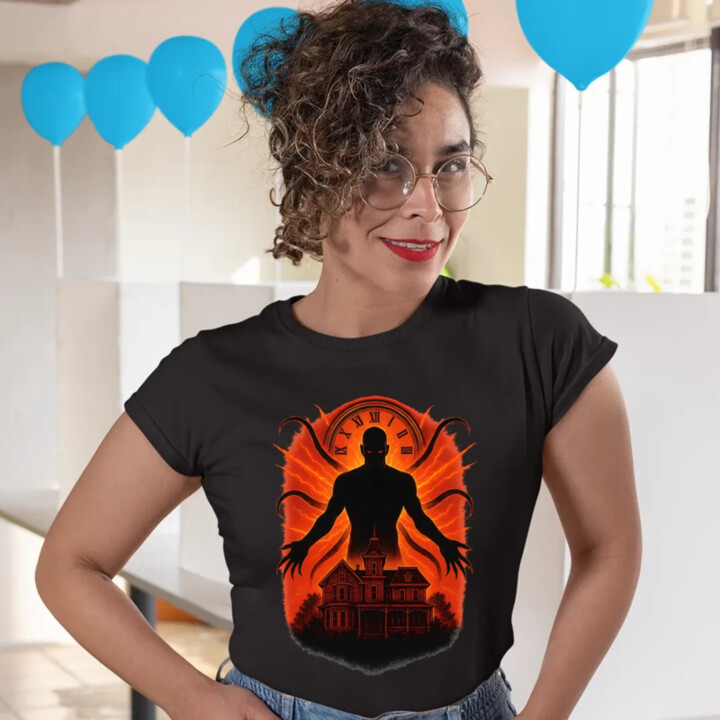 Dom Večný – pre fanúšikov seriálu Stranger Things - dámske tričko s potlačou