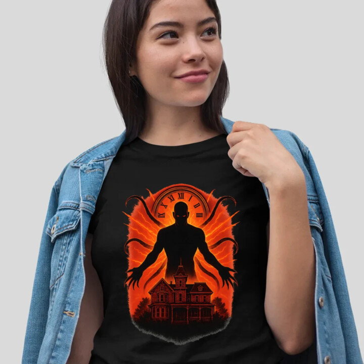 Dom Večný – pre fanúšikov seriálu Stranger Things - dámske tričko s potlačou