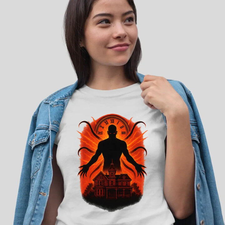 Dom Večný – pre fanúšikov seriálu Stranger Things - dámske tričko s potlačou