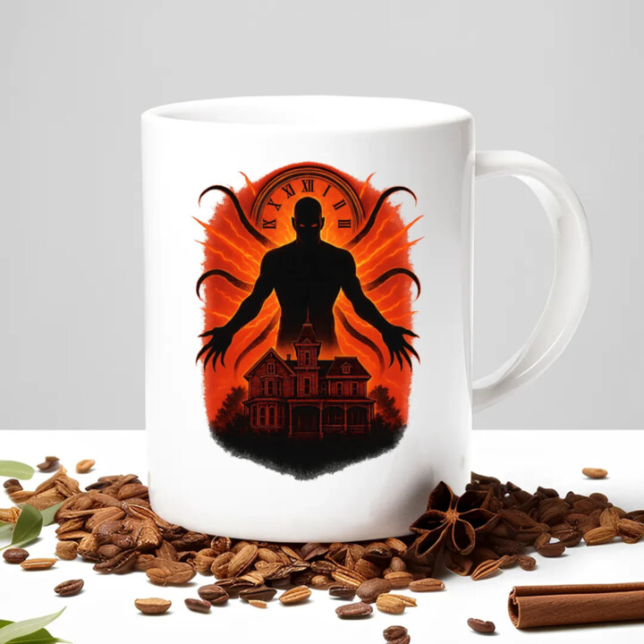 Dom Večný – pre fanúšikov seriálu Stranger Things - keramický hrnček s potlačou