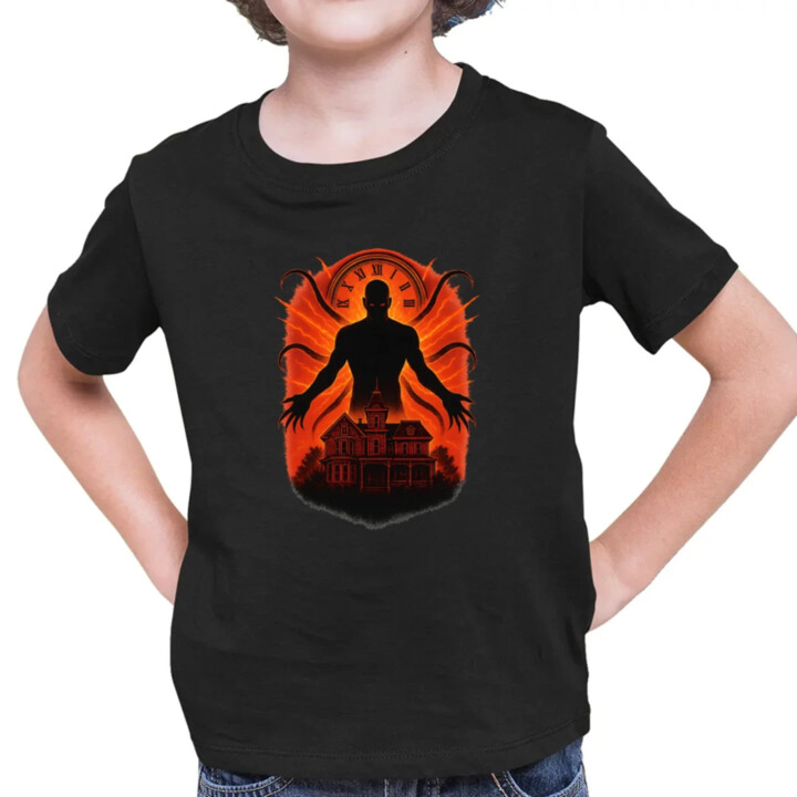 Dom Večný – pre fanúšikov seriálu Stranger Things - detské tričko s potlačou
