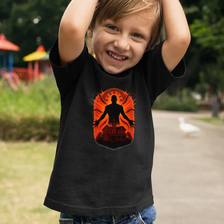 Dom Večný – pre fanúšikov seriálu Stranger Things - detské tričko s potlačou