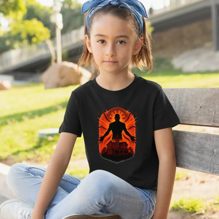 Dom Večný – pre fanúšikov seriálu Stranger Things - detské tričko s potlačou