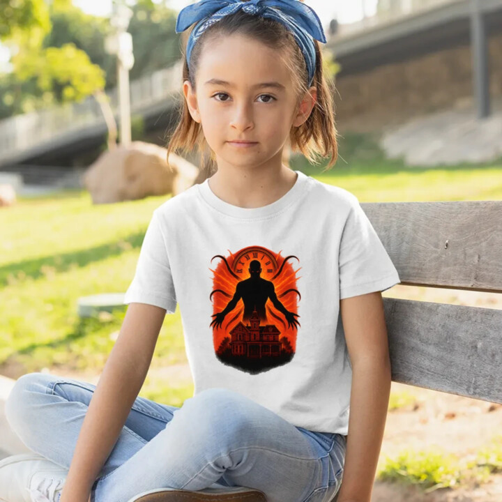 Dom Večný – pre fanúšikov seriálu Stranger Things - detské tričko s potlačou