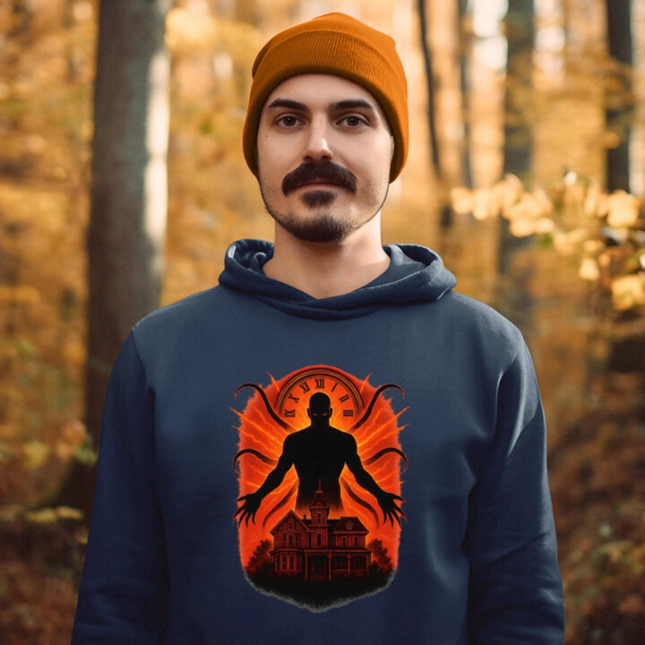 Dom Večný – pre fanúšikov seriálu Stranger Things  - pánska mikina s potlačou