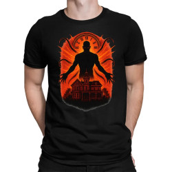 Dom Večný – pre fanúšikov seriálu Stranger Things - pánske tričko s potlačou