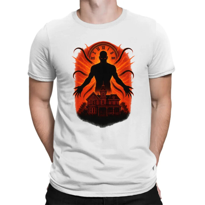 Dom Večný – pre fanúšikov seriálu Stranger Things - pánske tričko s potlačou