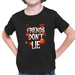 Friends don't lie – pre fanúšikov seriálu Stranger Things - detské tričko s potlačou