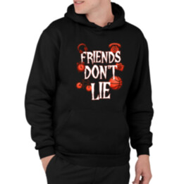 Friends don't lie – pre fanúšikov seriálu Stranger Things  - pánska mikina s potlačou