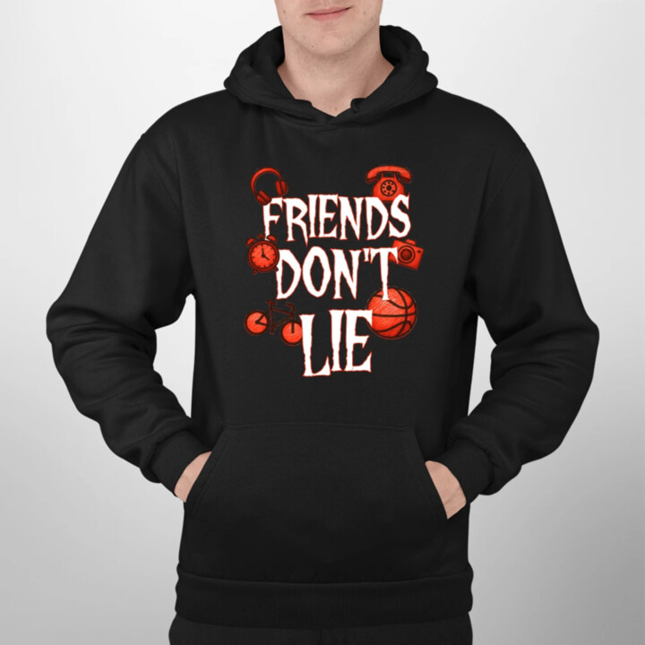 Friends don't lie – pre fanúšikov seriálu Stranger Things  - pánska mikina s potlačou