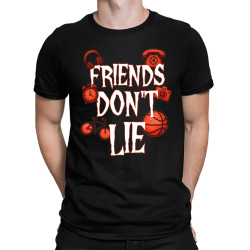 Friends don't lie – pre fanúšikov seriálu Stranger Things - pánske tričko s potlačou