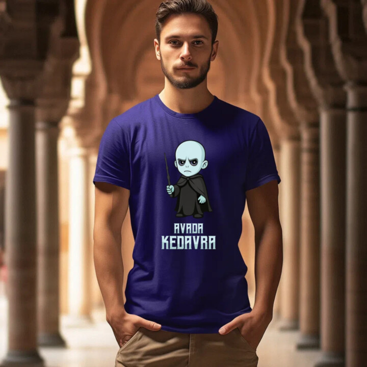 Avada Kedavra - Pre fanúšikov série Harry Potter - pánske tričko s potlačou