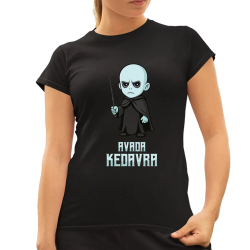 Avada Kedavra - Pre fanúšikov série Harry Potter - dámske tričko s potlačou