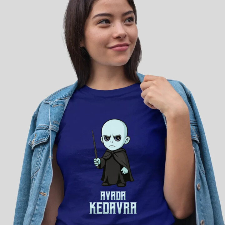 Avada Kedavra - Pre fanúšikov série Harry Potter - dámske tričko s potlačou